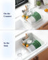 Dish Drying Rack for Kitchen Counter with Removable Drip Tray, Utensil Holder and Cutlery Organizer