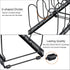 Expandable Pot and Pan Organizer Rack for Cabinet with 10 Adjustable Dividers, Lid & Cookware Holder for Kitchen Pantry or Countertop Storage