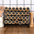 24 Glass Spice Jars with Bamboo Lids, Shaker Tops, 180 Spice Labels, White Pen & Funnel for Kitchen Organization, Spice Rack, Seasoning & Herb Storage