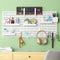 Pegboard Wall Organizer Kit with 3 Modular Panels & 17 Accessories for Office, Gaming & Craft Storage