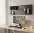 Pegboard Wall Organizer Kit with 3 Modular Black Panels & 17 Accessories for Gaming, Office & Craft Storage