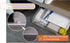 3‑Pack Under Desk Storage Drawers Hidden Pull‑Out Organizer for Office & Home