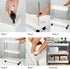 Slim Storage Cart Organizer Trolley with Wheels for Kitchen, Bathroom, Laundry & Narrow Spaces (3 tier)