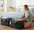 2-Pack 180L Extra Large Moving Storage Bags with Handles & Duty Zippered for Clothes, Travel, Space Saving & Camping