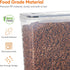 Airtight Cereal Storage Containers BPA-Free Food Dispensers with Pouring Lids for Pantry & Kitchen (4 Pack 2,5L)