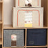3 pack Large Clothes Storage Bins with Lids for Clothing, Bedding, Blankets, Toys (66L capacity - Beige)