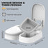 2 Meal Automatic Pet Feeder with Timer for Cat & Dog Wet & Dry Food (Dual Bowl 700ML)