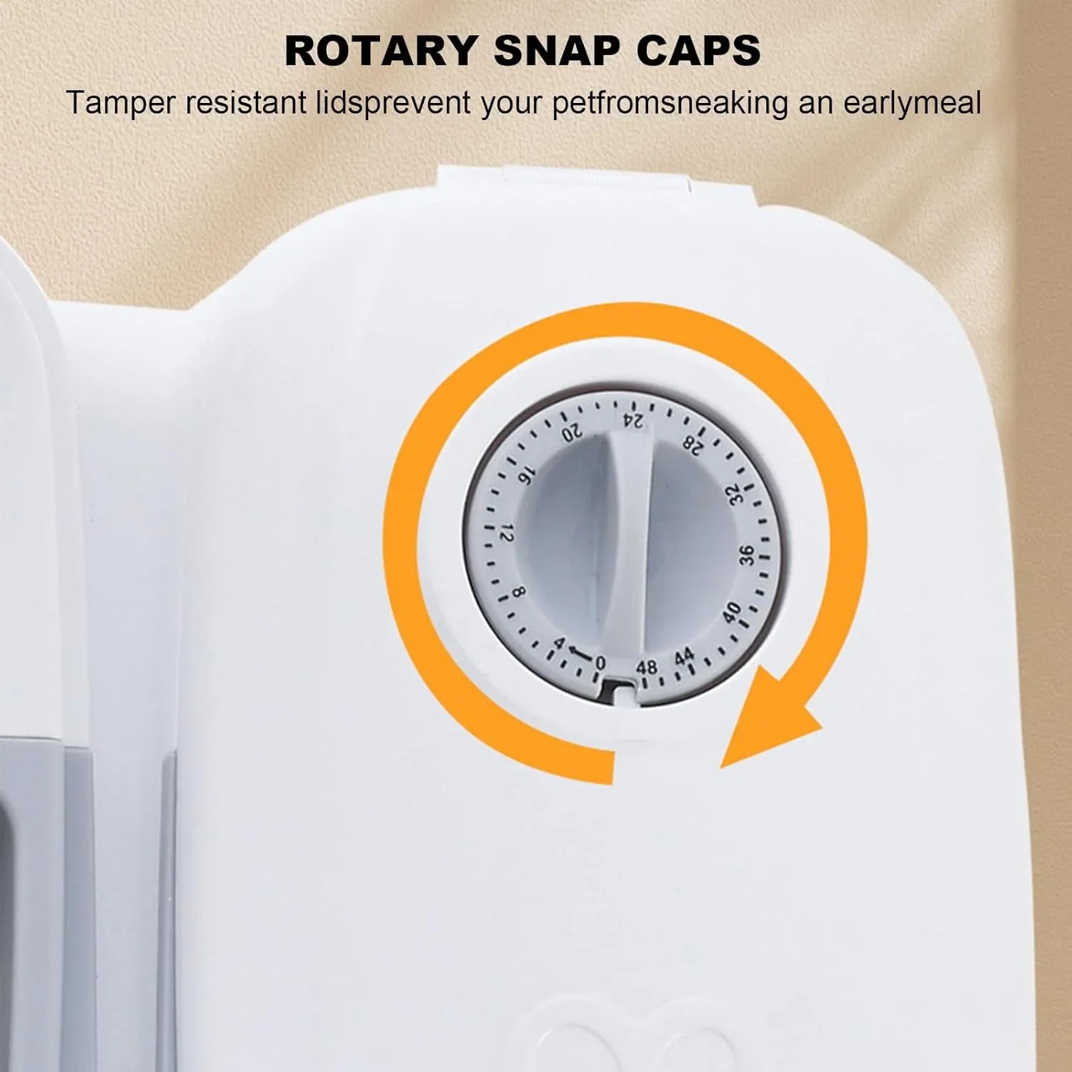 2 Meal Automatic Pet Feeder with Timer for Cat & Dog Wet & Dry Food (Dual Bowl 700ML)