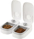 2 Meal Automatic Pet Feeder with Timer for Cat & Dog Wet & Dry Food (Dual Bowl 700ML)