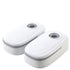 2 Meal Automatic Pet Feeder with Timer for Cat & Dog Wet & Dry Food (Dual Bowl 700ML)