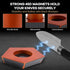 Rolling Knife Sharpener Kit with 5 Magnetic Angles (12°/15°/17°/19°/22°) for Chef & Home Kitchen Use
