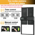 Automatic Chicken Coop Door with Timer & LCD Screen, Anti-Pinch Safety, Easy Battery Operation & Weatherproof for Outdoor Coops