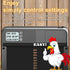 Automatic Chicken Coop Door with Timer & LCD Screen, Anti-Pinch Safety, Easy Battery Operation & Weatherproof for Outdoor Coops