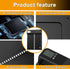 Automatic Chicken Coop Door with Timer & LCD Screen, Anti-Pinch Safety, Easy Battery Operation & Weatherproof for Outdoor Coops