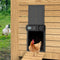 Automatic Chicken Coop Door Opener with Timer Control, Anti-Pinch Protection, LCD Display & Battery Powered for Backyard Chickens