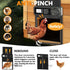 Automatic Chicken Coop Door Opener with Timer Control, Anti-Pinch Protection, LCD Display & Battery Powered for Backyard Chickens