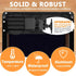 Automatic Chicken Coop Door Opener with Timer Control, Anti-Pinch Protection, LCD Display & Battery Powered for Backyard Chickens