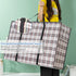 6 Pack Large Moving Storage Bags with Zipper & Handles for Clothes, Bedding, Blankets, Dorm & Travel (80x55x25cm)