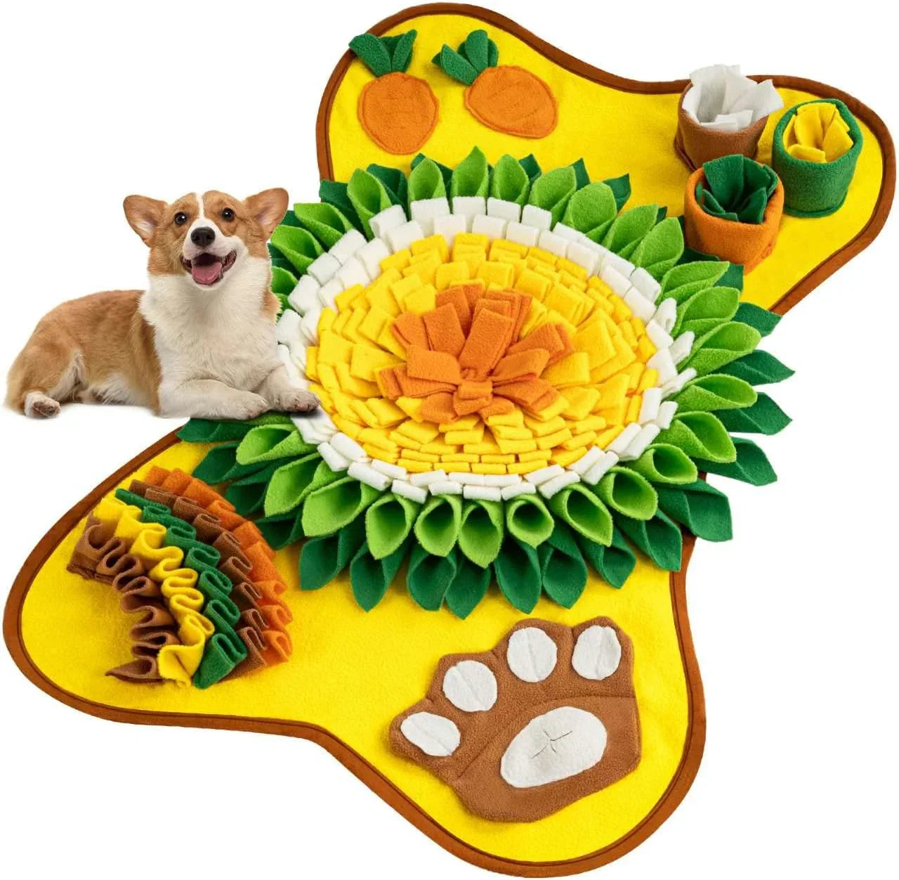Snuffle Interactive Feeding Mat Toy for Dogs & Pets