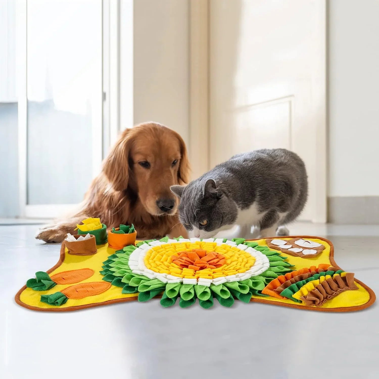 Snuffle Interactive Feeding Mat Toy for Dogs & Pets