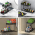2 Pack Under Sink Organizer with Pull-Out Basket and Hooks for Bathroom & Kitchen