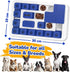 Interactive Dog Puzzle Toy Slow Feeder Treat Dispenser for Dogs & Cats