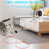 Interactive Laser Toy for Cats with Adjustable Angle, USB Rechargeable & 2 Speed Modes