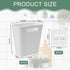 4‑Pack Self‑Adhesive Wall Storage Boxes for Kitchen, Bathroom & Cabinets