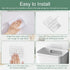 4‑Pack Self‑Adhesive Wall Storage Boxes for Kitchen, Bathroom & Cabinets