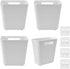 4‑Pack Self‑Adhesive Wall Storage Boxes for Kitchen, Bathroom & Cabinets