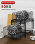 2 Tier Sliding Cabinet Organizer Drawer Storage Rack for Kitchen or Bathroom