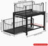 2 Tier Sliding Cabinet Organizer Drawer Storage Rack for Kitchen or Bathroom