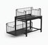 2 Tier Sliding Cabinet Organizer Drawer Storage Rack for Kitchen or Bathroom