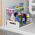 2 Tier Under Sink Organiser with Sliding Drawers for Kitchen & Bathroom