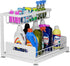 2 Tier Under Sink Organiser with Sliding Drawers for Kitchen & Bathroom