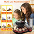 12 Egg Incubator with Automatic Turning, LED Display, Humidity & Temperature Control, Auto Water System & Built-in Egg Candler for Chicken, Duck, Quail, Goose