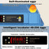 128 Egg Incubator with Automatic Turning, LED Display, Humidity & Temperature Control, Auto Water System & Built-in Egg Candler for Chicken, Duck, Quail, Goose