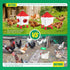 Chicken Feeder Waterer Set, Automatic Gravity Dispenser with 8KG Food & 8L Water Capacity, 4 Ports & Cups, Clean Poultry Feeding for Coop, Duck, Quail, Hen