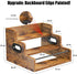 3-Tier Liquor Bottle Display Shelf Rack Bar Organizer for Whiskey, Wine, Coffee Syrups, Spirits & Bottles