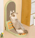 Vertical Cat Scratching Board with Durable Cardboard for Indoor Cats