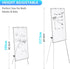 Whiteboard Easel Portable Magnetic Dry Erase Board with Adjustable Tripod Stand & Height Adjustable for Office & Home (90x60cm)