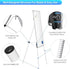 Whiteboard Easel Portable Magnetic Dry Erase Board with Adjustable Tripod Stand & Height Adjustable for Office & Home (90x60cm)