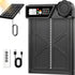 Solar Automatic Chicken Coop Door with Timer, Light Sensor, Remote Control, Anti-Pinch, LED Screen & USB Charging
