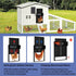 Automatic Chicken Coop Door Solar Powered with 4 Mode Timer & Light Sensor, Anti-Pinch & USB Charging Port