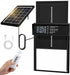 Automatic Chicken Coop Door Solar Powered with 4 Mode Timer & Light Sensor, Anti-Pinch & USB Charging Port