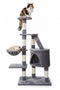 120cm Cat Tree for Indoor Cats with Condo, Hammock & Plush Perchfor for Kittens & Adult Cats