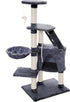 120cm Cat Tree for Indoor Cats with Condo, Hammock & Plush Perchfor for Kittens & Adult Cats