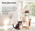 134cm Cat Tree Tower for Indoor Cats with Plush Perches, Dual Condos, Natural Sisal Scratching Posts & Ramp for Kittens & Adult Cats (Beige)