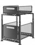 2-Tier Under Sink Organizer with Sliding Drawers & Height Adjustable for Kitchen Bathroom Cabinet Organization