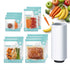 CARLA HOME Handheld Vacuum Sealer Kit with 10 Reusable Bags, Food Saver, White